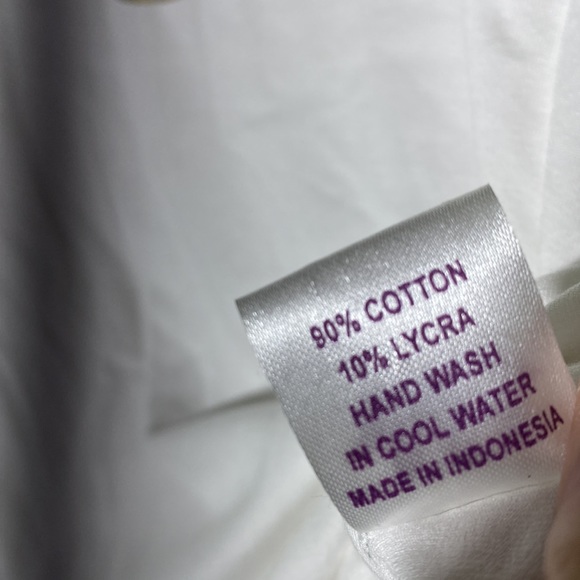 Women's White Lucky Family Collection Large Yoga Hand Symbol Hamsa in Gold - Picture 5 of 10